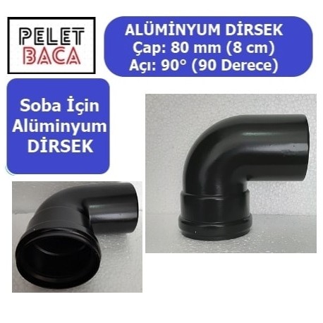 80 mm DİRSEK 90 Derece