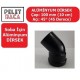 100 mm DİRSEK 45 Derece